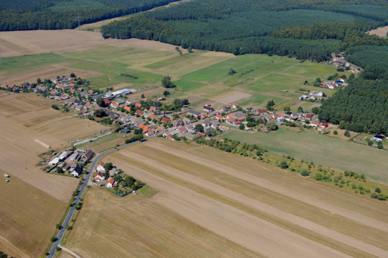 Luftaufnahme von Zootzen | © Stadt Fürstenberg